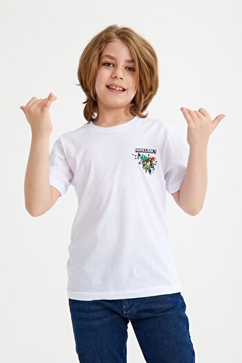 CC STORE Mncrft Printed Children's T-Shirt 5 - 15 Years Old