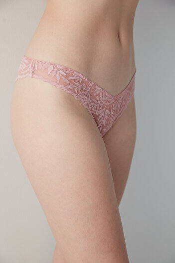 Penti Tina V Cut Pink Brazilian Panties