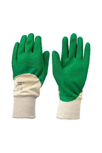 Mapa Harpon 330 Cotton Woven Latex Coated Heavy Duty Work Gloves No:9
