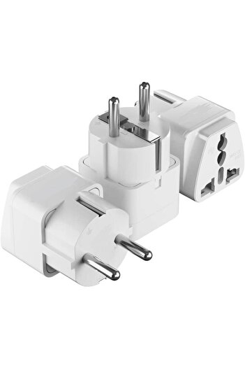 Genel Markalar Universal Amerikan Ingiliz Türk Priz Fiş Çevirici Avrupa Fiş Çevirici Plug Eu Socket