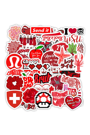 GUGUK Red Passion Sticker Set (Ggk-Zs009)