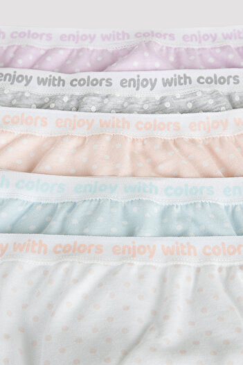 Penti Girls' Enjoy 5 Pack Slip Panties