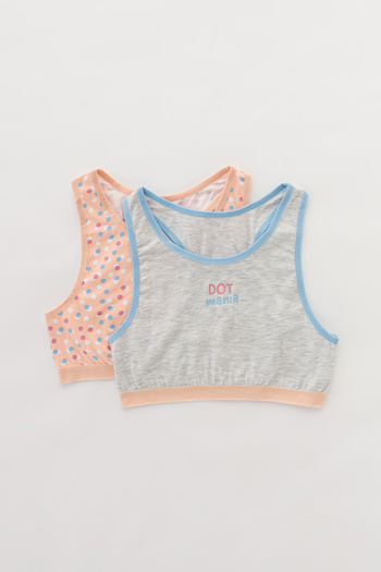 Penti Multicolored Teen Dot Mania 2-pack Sports Tank Top