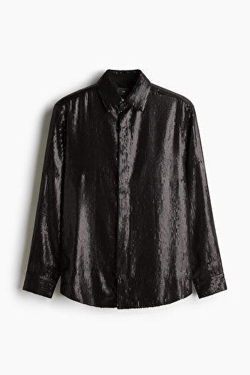 H&M Pullu Gömlek Regular Fit
