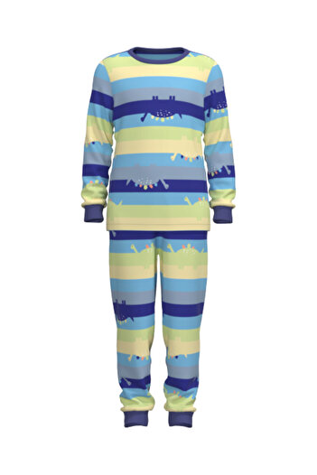 Penti Thermo-Pyjama-Set für Jungen, mehrfarbig