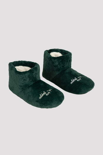 Penti Dg K.green Green Coldest Night Booties