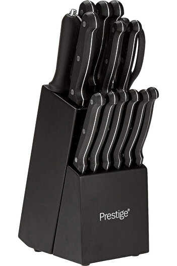 Prestige 15 pcs Knife Block set  ( Black  Base )