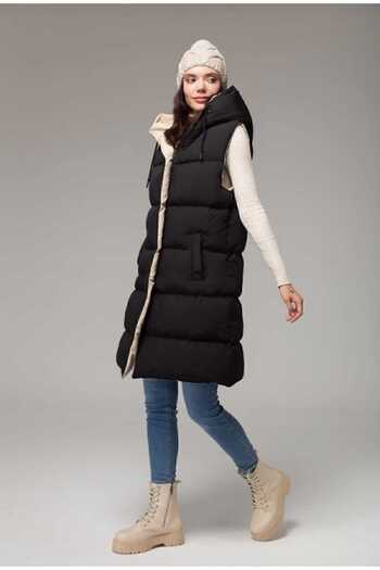 HARMAN BUTİK Women's Double Sided Inflatable Vest
