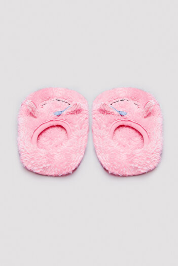 Penti Kız Çocuk Cute Monster Pembe Patik