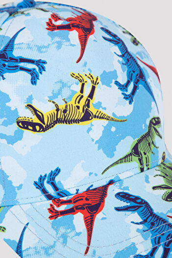 Penti Boy's Dinosaur Patterned Hat