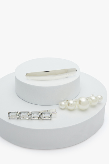 Penti Eliza Silver Buckle Set