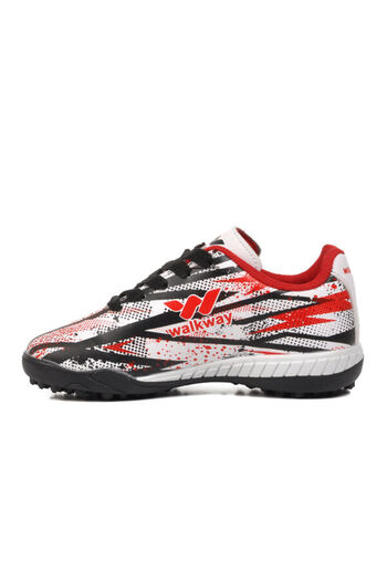 WALKWAY Hs P White Boys' Astroturf Field Shoes