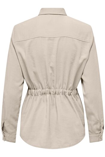 ONLY ONLARIS LIFE 4/5 FEM CARGO JACKET CC WVN15310852 Cream