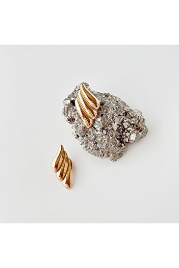 Boise Atelier Wing Steel Earring | Çelik Küpe