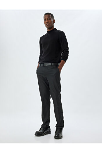 Koton Knitwear Sweater Half Turtleneck Basic Long Sleeve