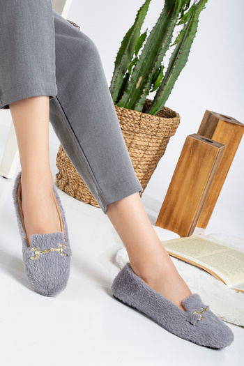 Slipcat Soft Plush Women's Home Flats Noiseless Light Base Slippers Home Slippers