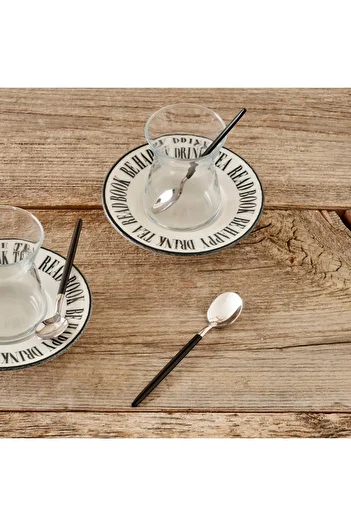 Bella Maison Siena Black Teaspoon Set of 6