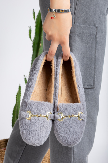 Slipcat Soft Plush Women's Home Flats Noiseless Light Base Slippers Home Slippers
