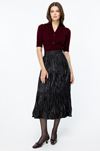 Ekol Burümcük Patterned Skirt
