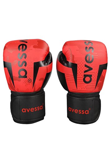 AVESSA Ring-308 Boks Eldiveni Kırmızı 8 Oz