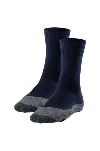 FALKE Damen Socken 2er Pack - Trekkingsocken TK 2, Ergonomic, Merinowoll-Mix