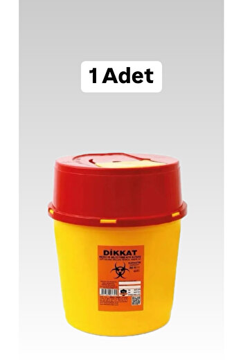 Genel Markalar 30 Litre Tıbbı Atık Kovası Çöp Kovası Pedalsız Kesici ve Delici Atık Kovası