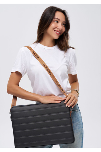 NEMO GROUP Unisex γκρι βελούδινη υφασμάτινη θήκη για tablet Apple Laptop, Χαρτοφύλακας, (Συμβατό με Huawei & Samsung)