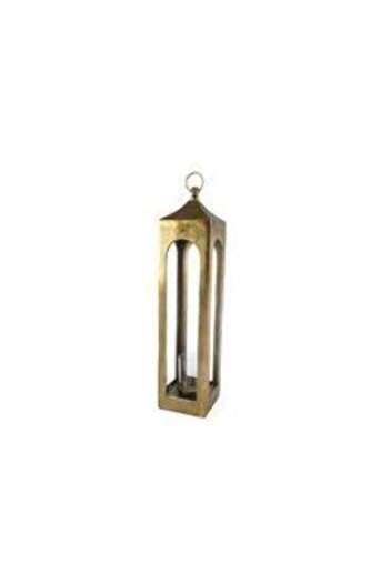 Mikasa Moor Antik Gold Camlı Fener 20x20x93cm
