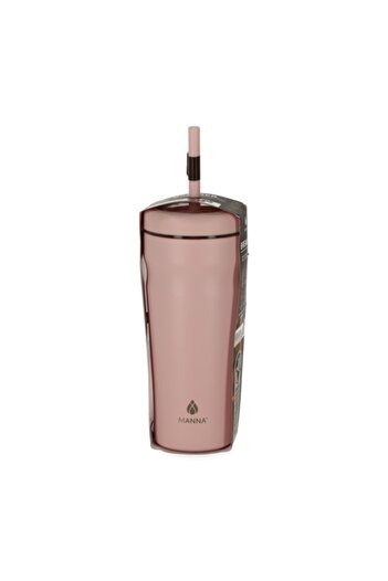 manna Breaker Stainless Steel Tumbler with Lid and Straw 709ml