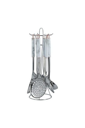 Parfait 7-Piece Kitchen Tool Set with Marble Handle