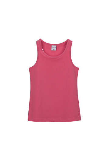 LOVETTI Pomegranate Flower Basic Girl's Swimming Tank Top
