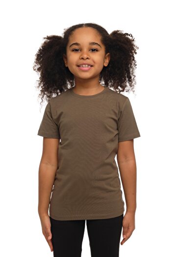 LOVETTI Πράσινο μπλουζάκι UniSex KidS - Καμουφλάζ, λαιμόκοψη, κοντό μανίκι