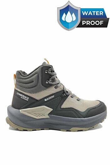 lumberjack Ανδρικά παπούτσια Sommy Hi WaterProof Boat 101782898 Σκούρο Γκρι