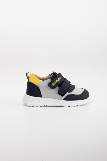 Dilimler Ayakkabı Şirinbebe Şiringenç Orthopedic Yellow Velcro White Sole Baby Boy Sports Shoes