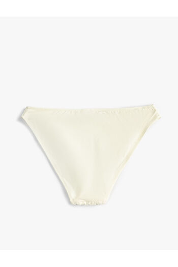 Koton Bikini Bottom V Cut Normal Waist Shiny Stone Embroidered