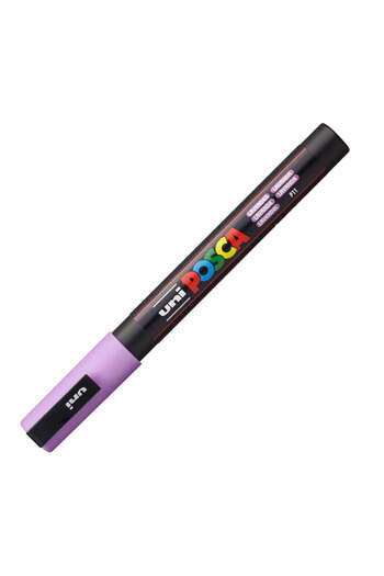 Uni Posca Marker Pc-3M - 0.9-1.3 mm Lavender Painting Marker