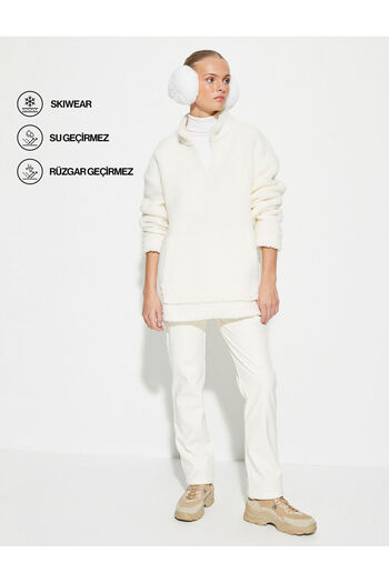 Koton Belted and Pocketed Ski Pants