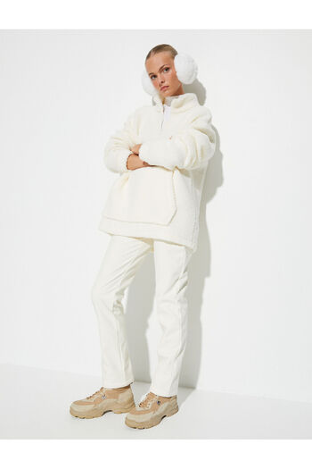 Koton Belted and Pocketed Ski Pants