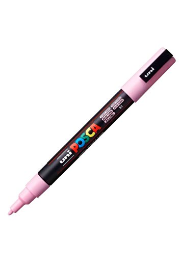 Uni Posca Marker Pc-3M 0.9-1.3 mm Light Pink Painting Marker