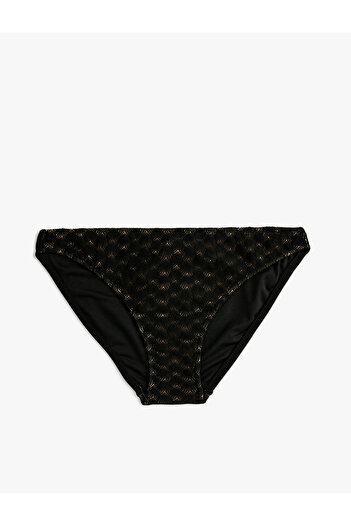 Koton Bikini Bottom Textured Normal Waist