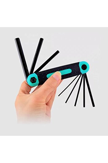 Choice 8 in 1 Folding Allen Wrench Set Metric Allen Wrench Set Tool or Folding Allen Wrench Set Portable