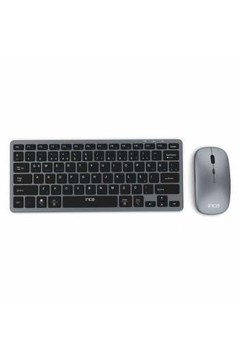 Inca IBK-572BT BLUETOOTH ŞARJ EDİLEBİLİR KABLOSUZ KLAVYE MOUSE SET