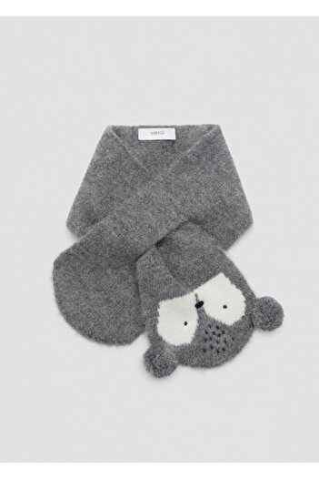 MANGO Baby Raccoon Scarf