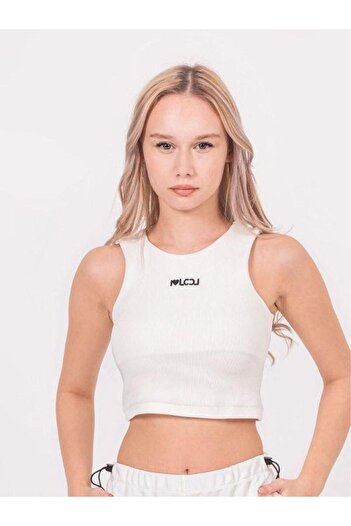Zekids Girl's Zero Sleeve Crop Blouse