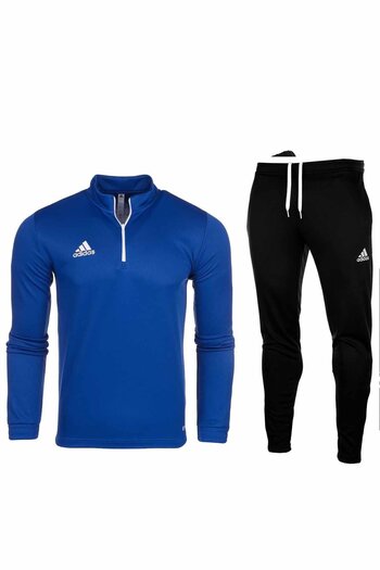 adidas HG6286-HC0332 B-9 Set de treninguri din țesătură Raschel Costum de trening pentru bărbați AD500MAVİ