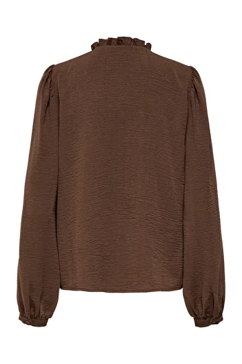 JDY Jdyrachel L/S Pintuck Top Wvn 15323274   Cloud Dancer