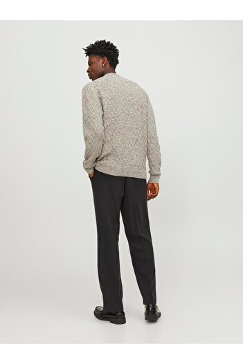 Jack & Jones Men's Knitted Sweater JPRCCZIGGI KNIT MOCK NECK LN 12248127