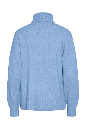 PIECES PCMALOU LS - Rollneck Knit Noos BC Model