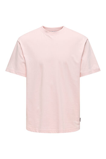 Only & Sons Onsfred Life Rlx Ss Tee Noos 22022532 Barely Pink