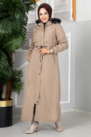 EBRUTESETTÜR Eflin Hooded Hijab Coat